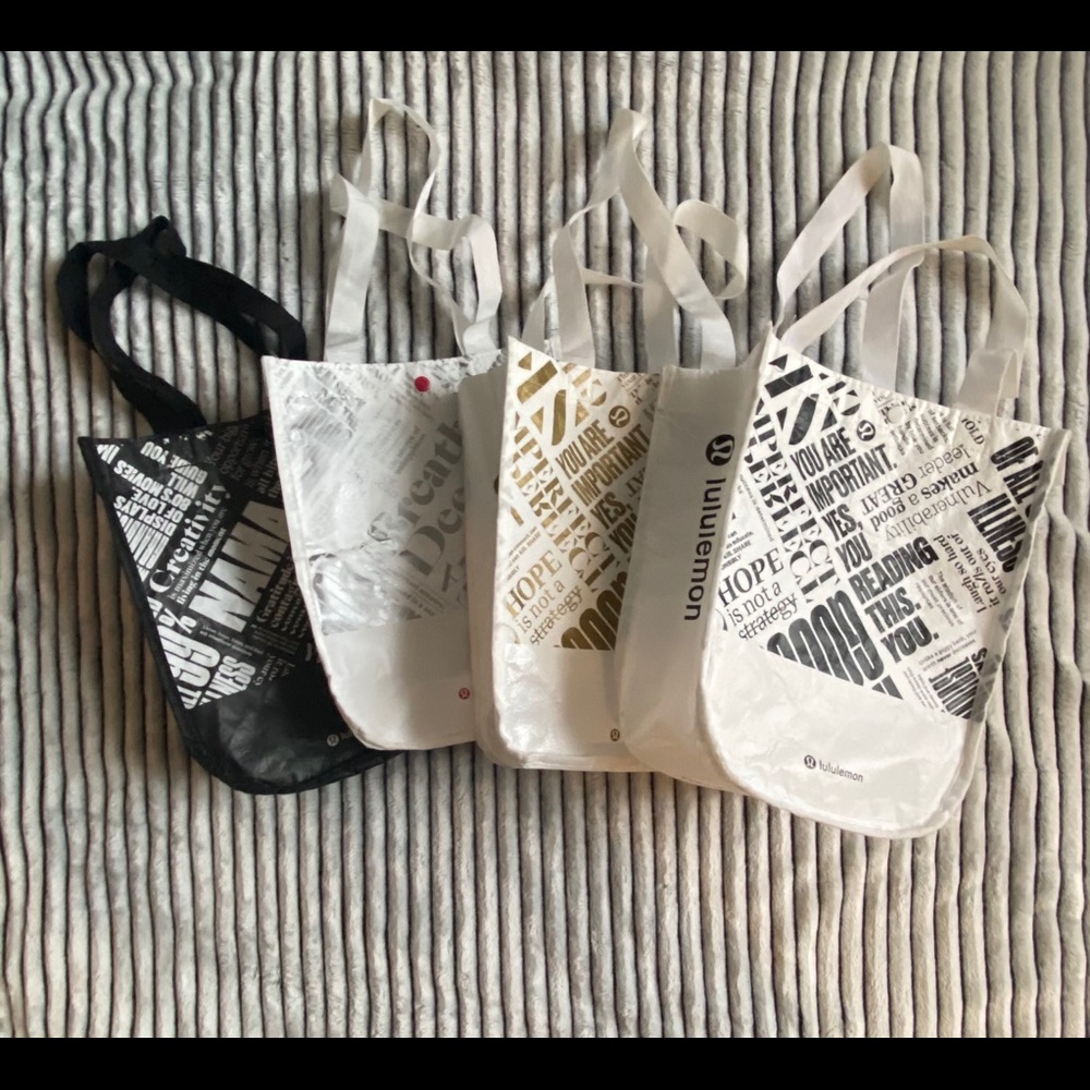 4 lululemon bags